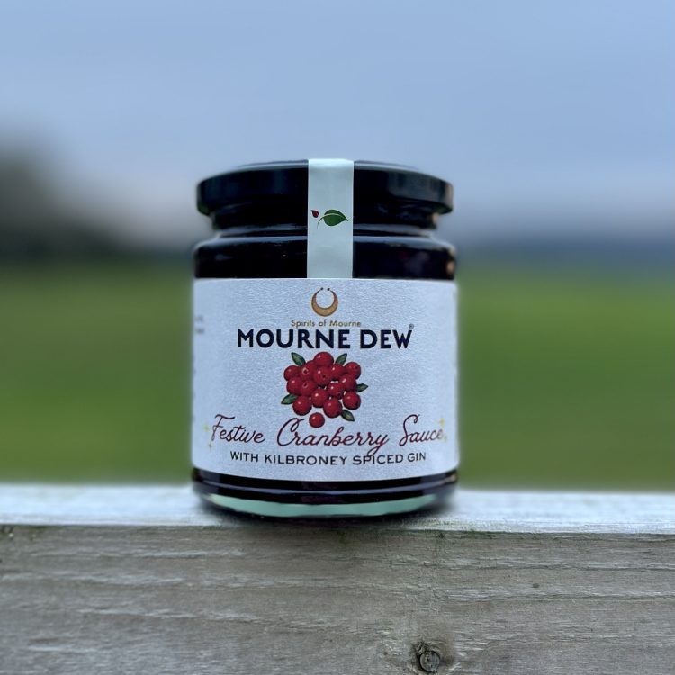 Festive Cranberry Sauce with Kilbroney Spice Gin Liqueur